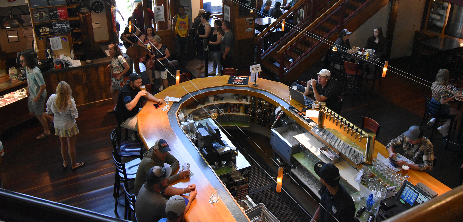 Dam Brewery horseshoe bar is reopen